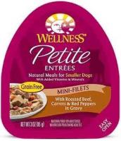 WELLNESS PETITE BEEF CARROTS & RED PEPPERS 3 OZ.