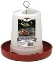 HANGING FEEDER PLASTIC RED 3LB