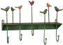 METAL HOOK BOARD BIRDS