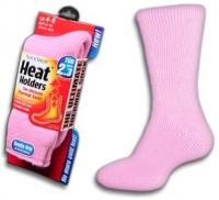 WOMEN'S HEAT HOLDERS THERMAL SOCKS PINK