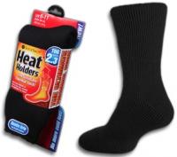 MEN'S HEAT HOLDERS THERMAL SOCKS BLACK