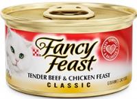 FANCY FEAST CLASSIC TENDER BEEF & CHICKEN 3 OZ.