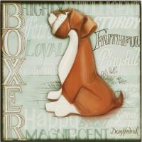 BOXER 8" FREESTANDING WALL ART