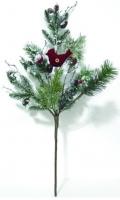 FABRIC CARDINAL HOLIDAY SPRAY