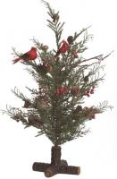 CARDINAL HOLIDAY TREE LARGE 24"