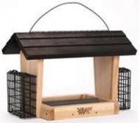 HOPPER FEEDER CEDAR SUET 6QT