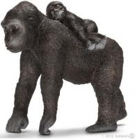 SCHLEICH GORILLA W/ BABY