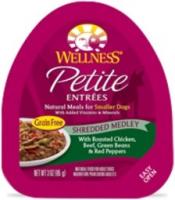 WELLNESS PETITE SHREDDED CHICKEN BEEF 3 OZ.