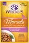 WELLNESS MORSELS SALMON & TUNA 3 OZ.