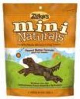 ZUKE'S MINI NATURALS PEANUT BUTTER & OAT DOG TREAT 16 OZ.