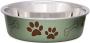 LOVP METALLIC BELLA BOWL GRN LG
