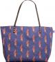 PAUL & LYDIA PURPLE FOX TOTE