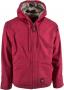 LADIES WASHED HOOD COAT RAISIN L