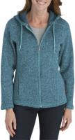 WOMEN HOODED SWEATER JACKT BLU L