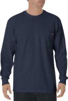 MENS LONG SLEEVE HVY TEE NAVY 2X