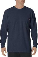 MENS LONG SLEEVE HVY TEE NAVY MD