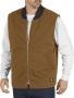 MENS INSULATED VEST RNSD BRWN 2X