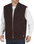 MENS INSULATED VEST CHOC BRWN 2X