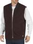 MENS INSULATED VEST CHOC BRWN XL