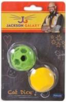 JACKSON CAT DICE PURPLE GREEN 2P