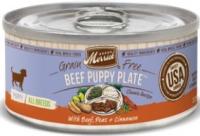 MERRICK CLASSIC BEEF PUPPY PLATE  3.2 OZ.