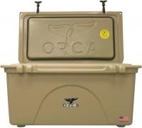 ORCA COOLER CLASSIC TAN 75 QUART, INSULATED