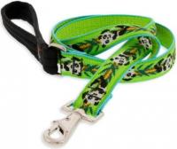 LUPINE PET LARGE DOG LEASH PANDA LAND 1" x 6'