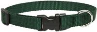 LUPINE PET ADJUSTABLE MEDIUM DOG COLLAR GREEN 3/4"x9-14"