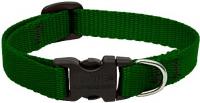 LUPINE PET ADJUSTABLE SMALL DOG COLLAR GREEN 1/2"x6-9"