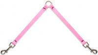 LUPINE PET SMALL DOG LEASH COUPLER IN PINK 