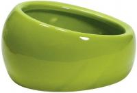 LIVING WORLD ERGONOMIC CAT DISH GREEN LARGE, 14.78 OZ.