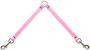 LUPINE PET SMALL DOG LEASH COUPLER IN PINK 