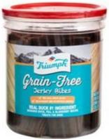 TRIUMPH GRAIN FREE JERKY BITES DUCK DOG TREATS 20 OZ.