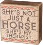 PRIMITIVES BY KATHY BOX SIGN  NOT JUST HORSE