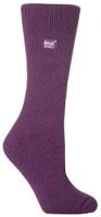 WOMEN'S HEAT HOLDERS THERMAL SOCKS PURPLE