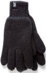 MEN'S HEAT HOLDERS GLOVES MEDIUM/LARGE BLACK