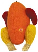 HUGGLEHOUNDS MACGEE WOOLY TURKEY DOG TOY