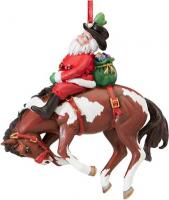 BREYER SANTA'S WILD RIDE ORNAMENT