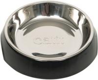 CATIT FEEDING DISH SINGLE BLACK 6.83 OZ.