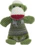 HUGGLE POWER SOCK MONKEY GREEN LARGE