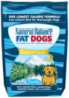 NATURAL BALANCE FAT DOGS LOW CALORIE 15 LB.