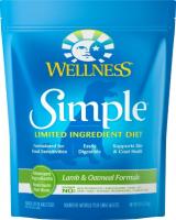 WELLNESS SIMPLE LAMB & OATMEAL 4.5 LB.