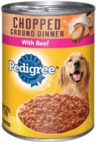 PEDIGREE CHOPPED GROUND DINNER BEEF 13.2 OZ.