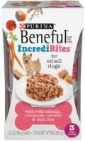 BENEFUL INCREDIBITES SALMON & WILD RICE 3 OZ.