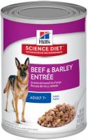 SCIENCE DIET ADULT 7+ BEEF & BARLEY 13 OZ.