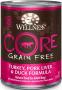 WELLNESS CORE TURKEY PORK LIVER & DUCK 12.5 OZ.