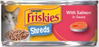 FRISKIES SHREDS SALMON IN SAUCE 5.5 OZ.