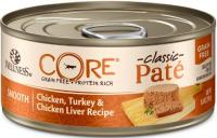 WELLNESS CORE CHICKEN TURKEY CHICKEN LIVER 5.5 OZ.