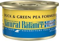 NATURAL BALANCE L.I.D. DUCK & GREEN PEA 3 OZ.