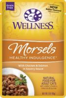 WELLNESS MORSELS CHICKEN & SALMON 3 OZ.